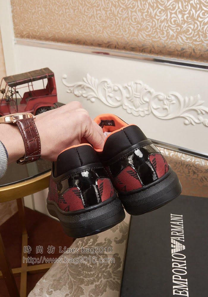 Armani男鞋 原版專櫃潮鞋 頂級牛皮 歐美時尚風格 阿瑪尼男鞋  jpx1598